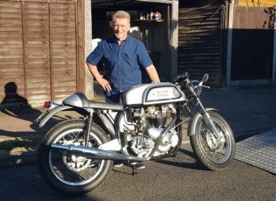 Malcolm's stunning Triton Cafe Racer